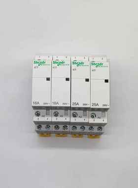 建筑用ICT交流接触器2P 16A 25A 2NO模数化A9C20732 A9C22712