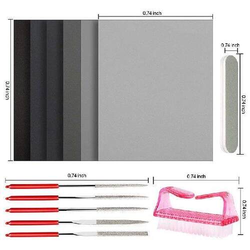 23 Pcs Resin Casting Tools Set, Epoxy Resin Polishing Kit,