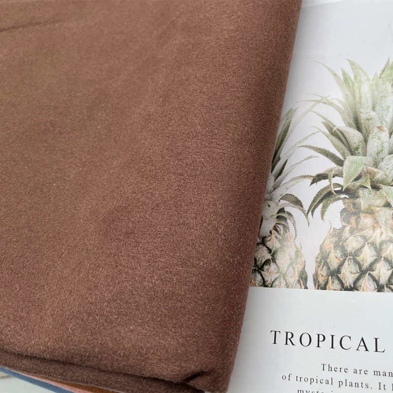 超纤现货1.4MM 0.6厚度欧缔兰绒面超纤绒 箱包汽车鞋材面料肤感绒