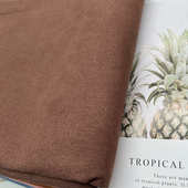 材面料肤感绒 箱包汽车鞋 超纤现货1.4MM 0.6厚度欧缔兰绒面超纤绒