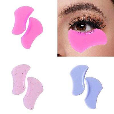 1 Pair Lower Eyelash Perming Pad Lashes Rods Shield Lifting
