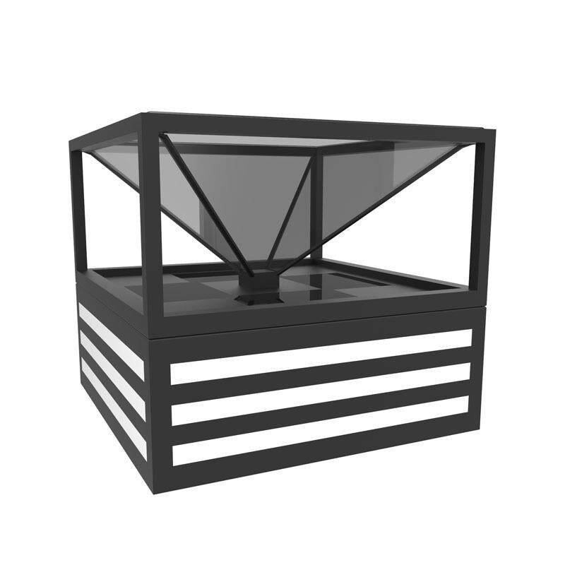正立倒立金字塔360全息展示柜裸眼3D全息展示珠宝建筑/手机/汽车
