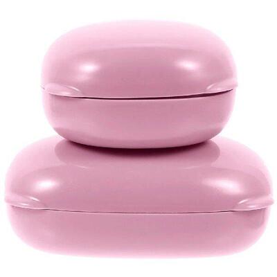 2Pcs Waterproof Soap Dish Large Capacity Portable Bathroom