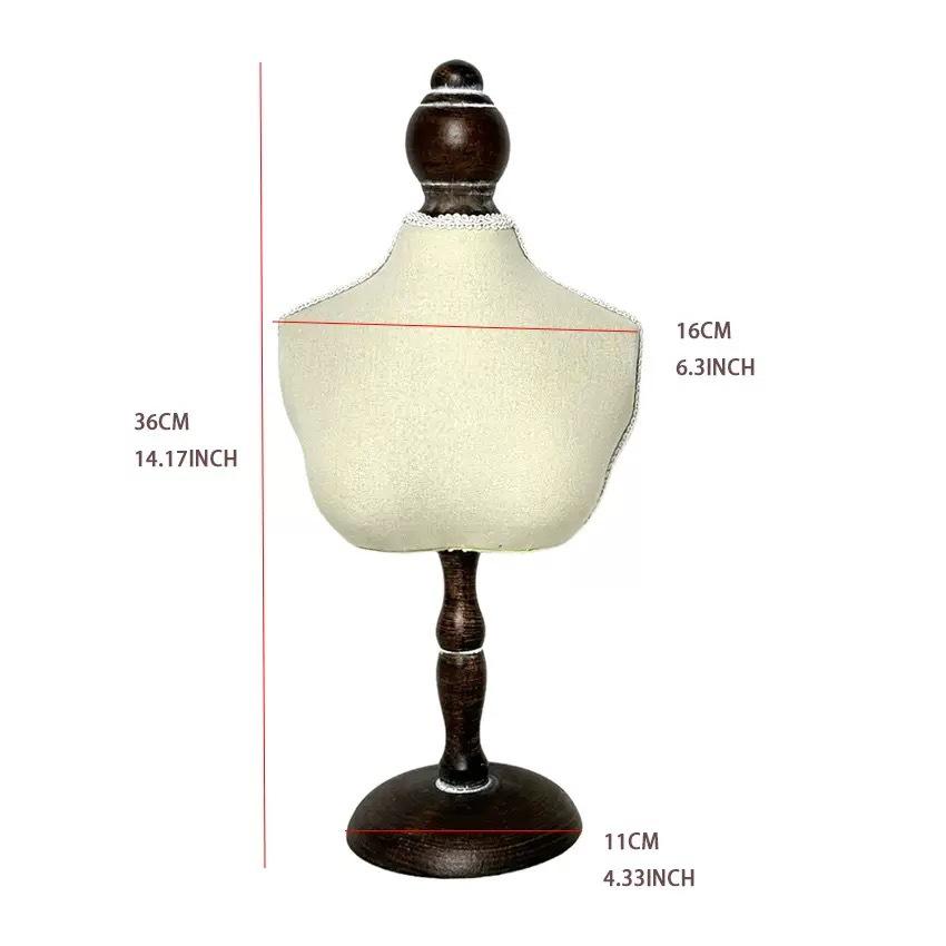 现货复古人像脖子首饰首饰展示架