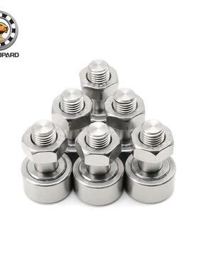 供应420不锈钢材质螺栓滚轮轴承CF4B KR12凸轮轴承随动器12*20*M4