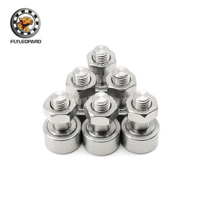 供应304不锈钢材质螺栓滚轮轴承CF4B KR12凸轮轴承随动器12*20*M4