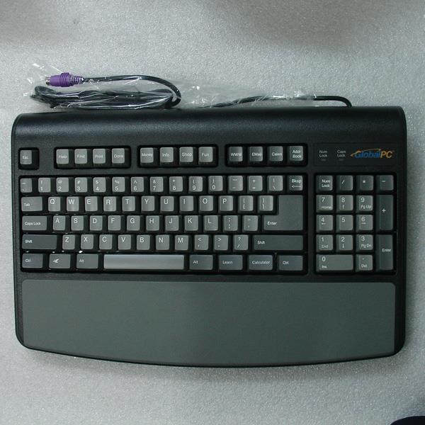 GlobalPC品牌键盘 机械键盘的手感 选送USB转换线或MINI鼠标