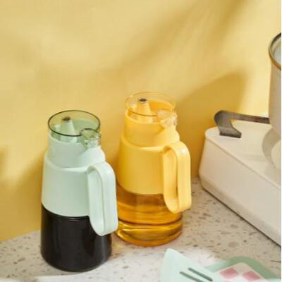 Gravity Oil Bottle, Kitchen Oil Dispenser with Automatic Ope