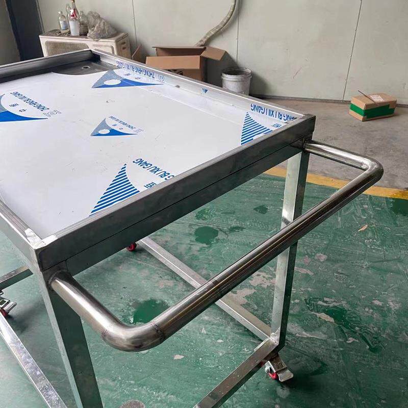 不锈钢酒品手推工具车 液体瓶装手推车 酒品转移设备