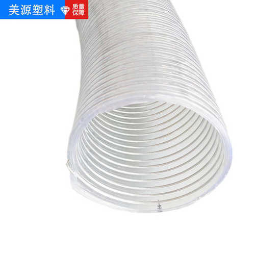 140//150250pvc160/200/透明110大口生产增强径厂家钢丝软管/加厚