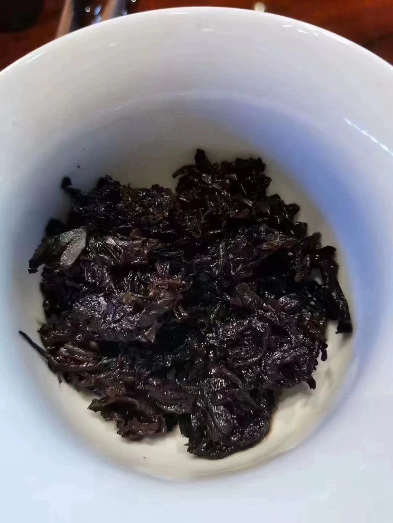 九十年代茶經九六方磚普洱熟茶磚幹倉老茶500克/一包 普洱茶 BUASHOP普洱老茶