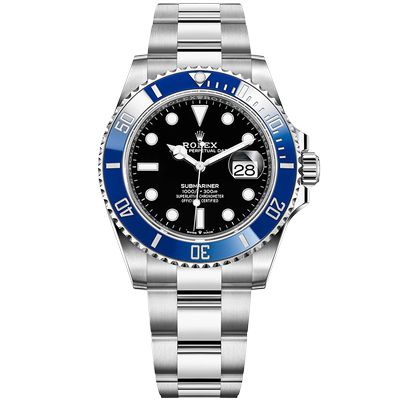 未使用[9.9新]劳力士潜航者型系列18k白金自动机械手表男表126619