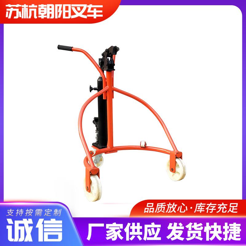 油桶搬运车 手动搬运车简易升降液压搬运车多功能塑料桶装卸车图片