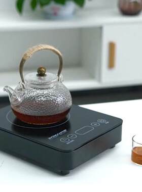 电陶炉煮茶家用小型泡茶电磁炉静音煮茶器智能迷你光波小茶炉