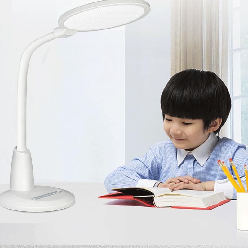 LED护眼台灯万向软管AA级照度台灯儿童学习专用台灯柔光可旋转