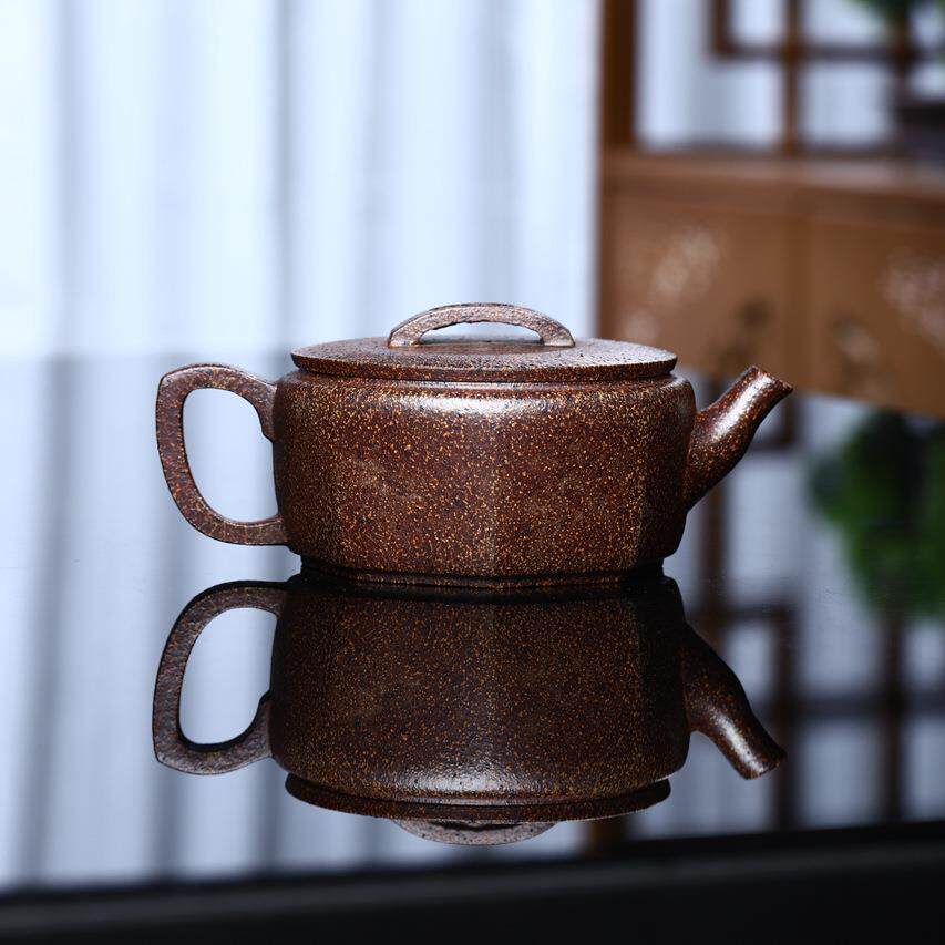 六家方汉瓦泡茶壶用宜KAT兴紫砂壶原矿段泥柴烧手茶工具直播