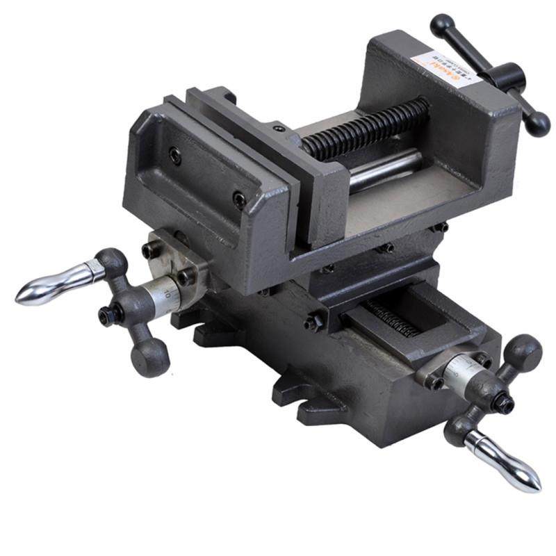 雅字赛钻崎十平口钳精台钳重型滑台双向移动密工业级无品牌/台铣