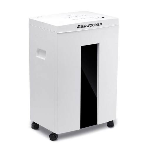 三木SD100双入口碎纸机4级保密60分钟长时间碎纸碎碟卡21L大容量