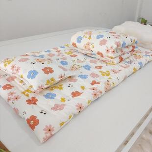纯棉无荧光剂纯棉花婴儿包被垫被宝宝棉花铺垫幼儿园小被褥垫尿垫