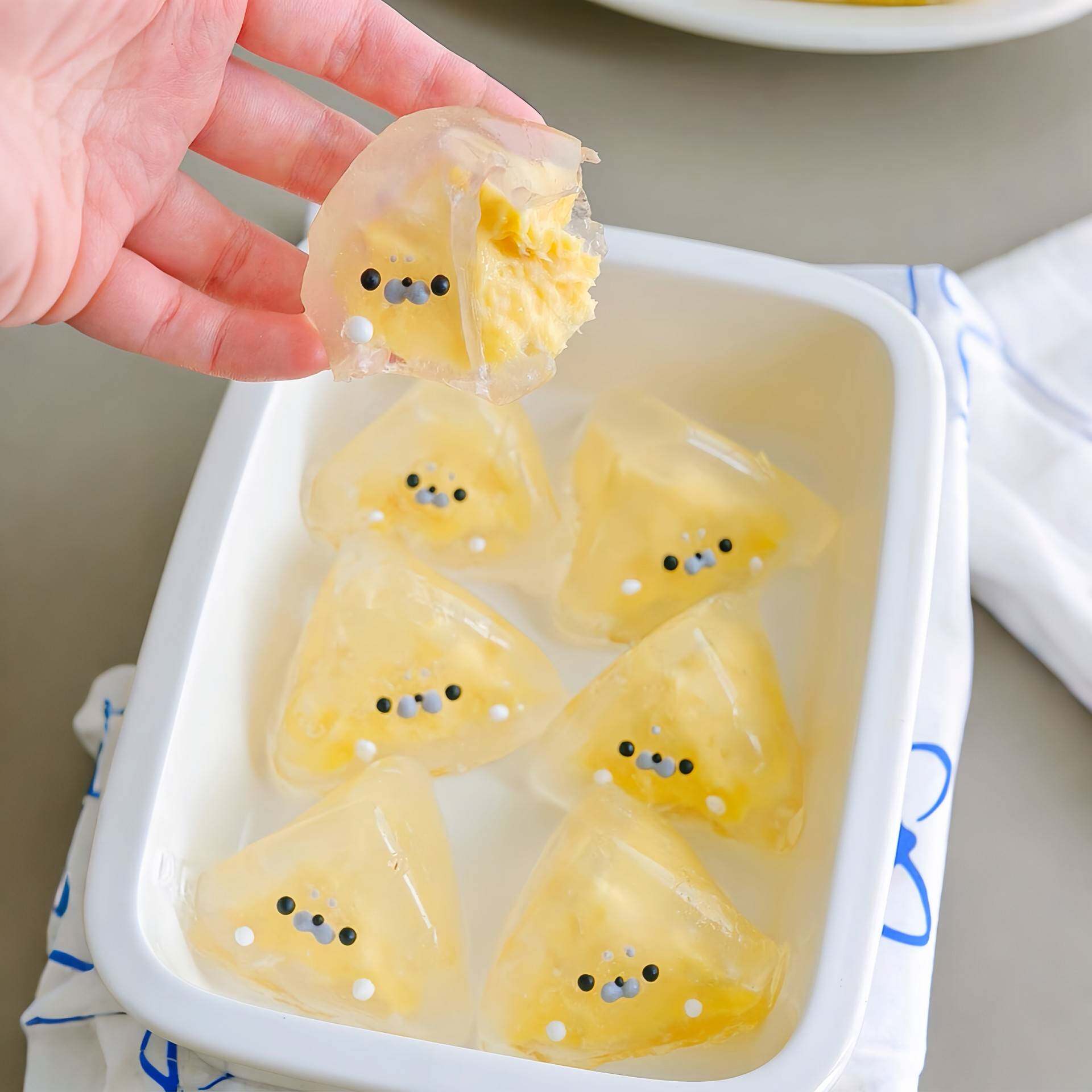 蛋糕模具家用烘焙三角水晶粽子压模透明三角饭团食品级塑料包装盒