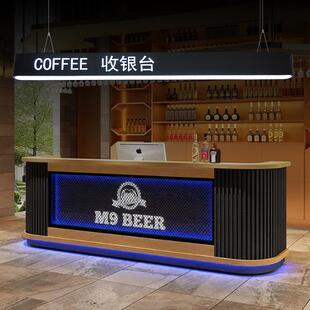 定制logo吊灯收银台餐饮店咖啡厅奶茶店台球室酒吧前台吧台创意灯