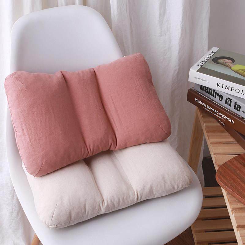棉麻乳胶枕沙发办公室腰靠椅子靠垫久坐汽车护腰靠背可拆洗腰垫,居家布艺,腰靠垫,淘宝优惠券,粉丝福利购,淘宝优惠卷