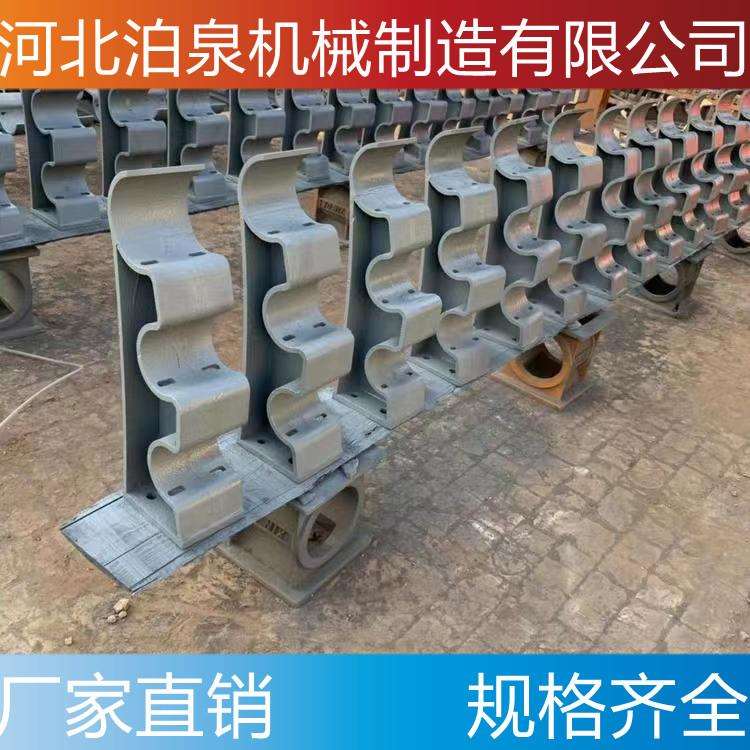 专业生产河道栏杆底座 铸钢防撞护栏立柱 铸铁焊接桥梁支座厂家