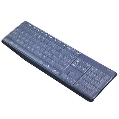 罗技mk235mk315k375sMK345K345键盘膜硅胶防尘罩防水防尘键盘膜