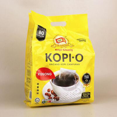 马来西亚Cap Televisyen 电视机牌居銮KOPI-O咖啡乌袋桶装黑咖啡