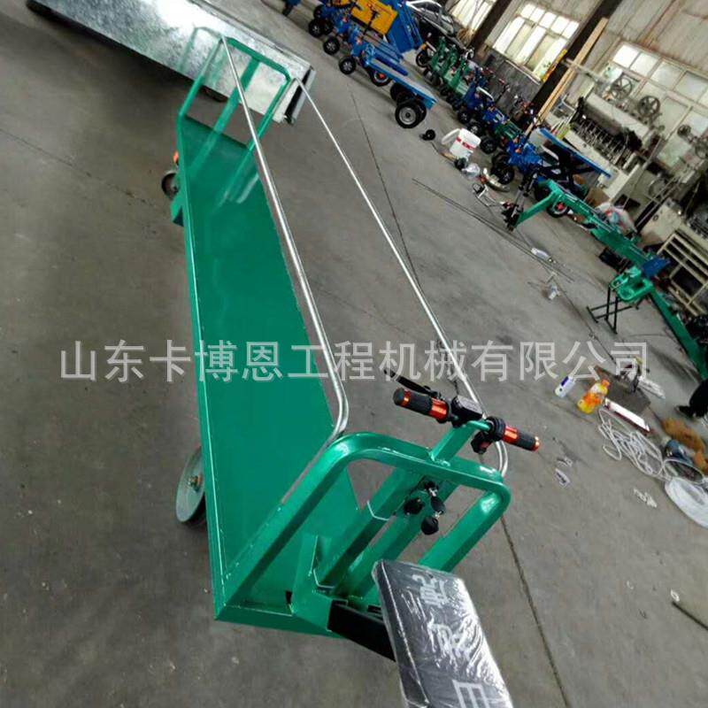 物流货场搬运电动平板车倒骑驴电动升降车850W电机电动平板车