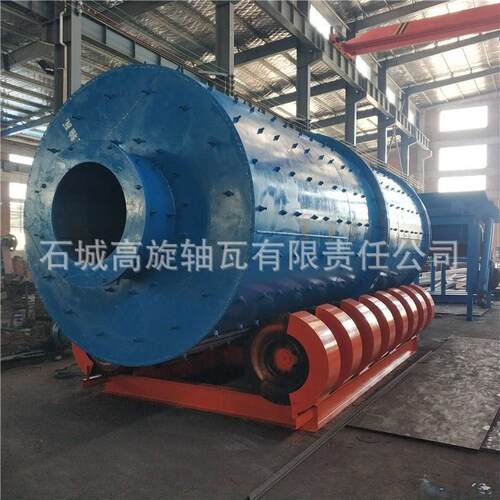 轮胎动擦石英砂洗选GTX滚筒驱洗矿机型大圆筒洗石机锰矿脱泥洗机