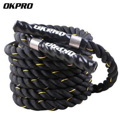 肌肉格斗甩力量训练健身粗绳绳大绳绳攀爬mmaufc体能训练绳绳战