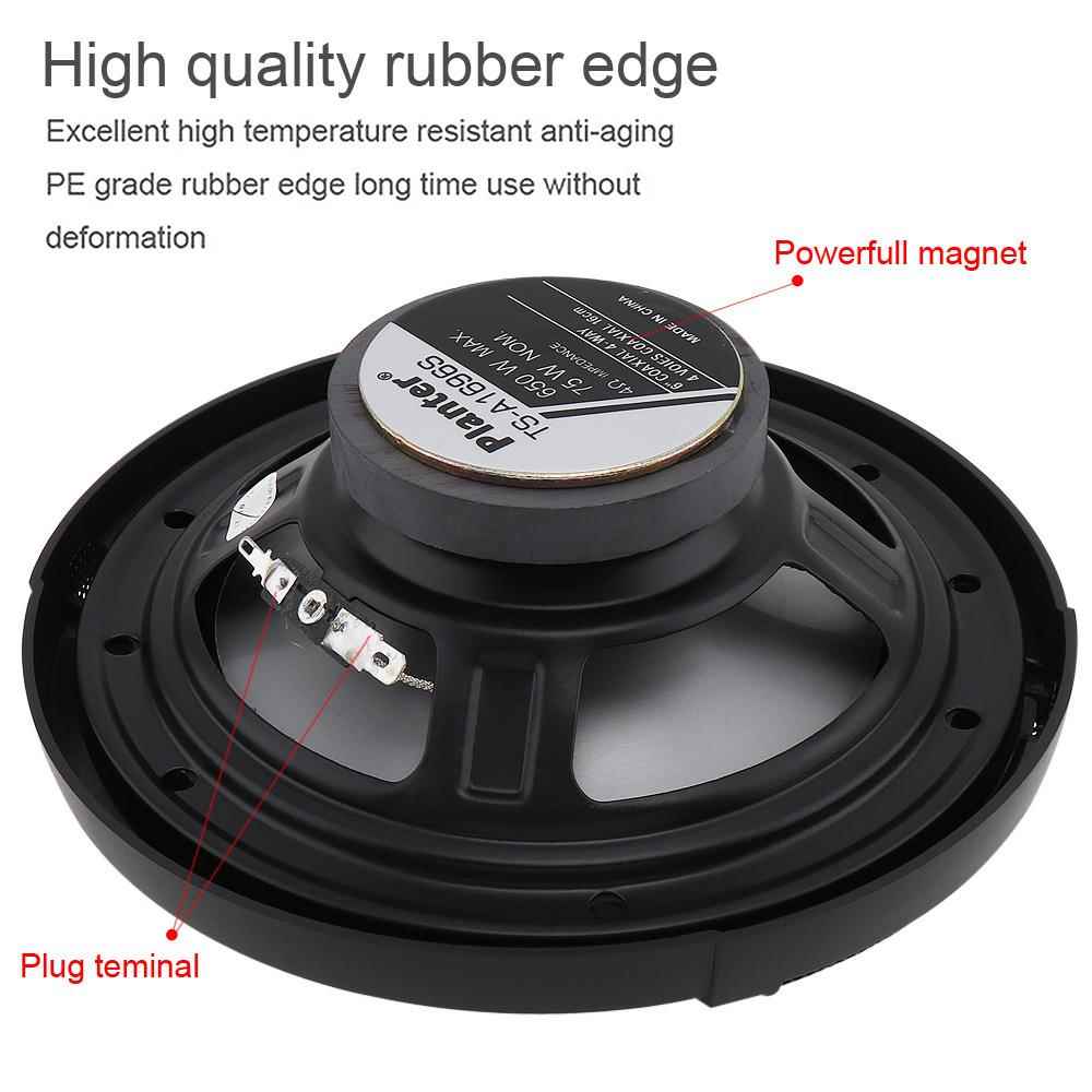 喇叭现货直发1车音响喇叭6寸同轴扬声器汽车高汽9音喇叭6108200W6