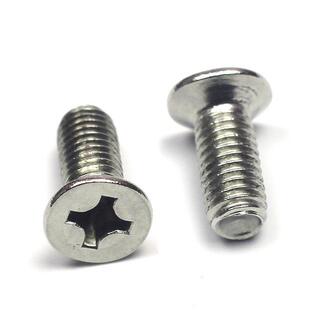 M8不锈钢201沉头十字机钉沉头十字机螺钉平头机钉GB819直销