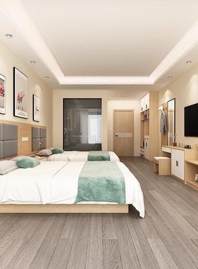 宾馆床全套单房间酒可订民宿公双寓单人床出租IAR床式店家具标间