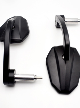 摩托车改装后视镜手把镜通用22mm全铝倒车反光镜 CBR镜子