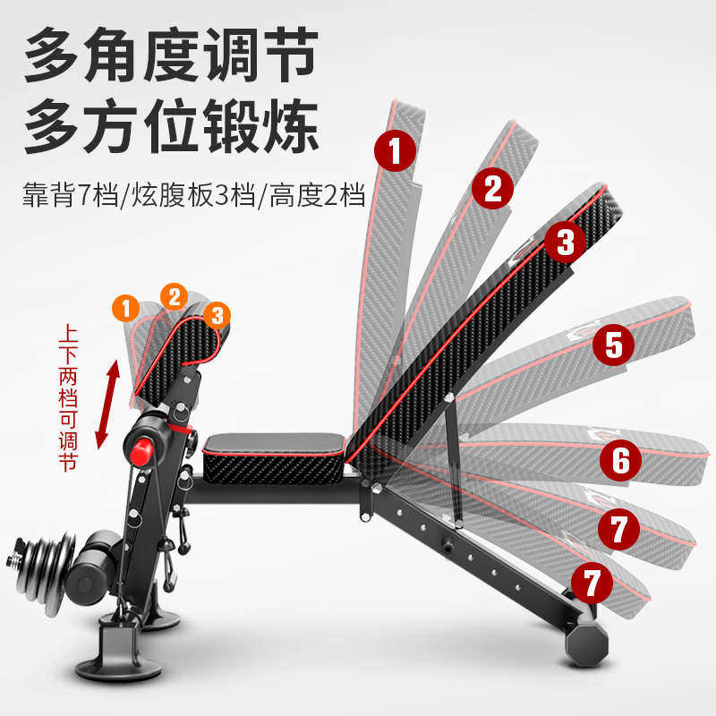 凯康商用卧推凳仰卧起坐板飞鸟凳健身器材家用健身椅多功能哑铃凳,运动/瑜伽/健身/球迷用品,更多中小型健身器材,淘宝优惠券,粉丝福利购,淘宝优惠卷