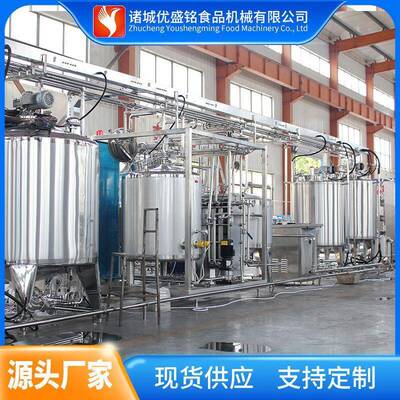 谷物酸奶杯灌装生产线 燕麦奶调配机器 酸奶加工设备