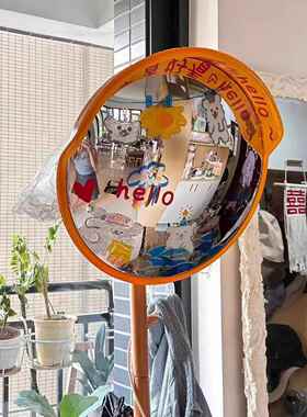 【新家的100个快递】手工diy涂鸦广角镜室内拍照道具氛围装饰摆饰