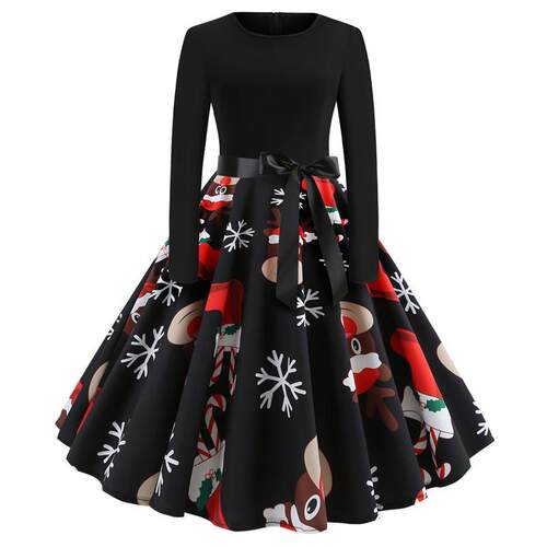 Printed dress 印花连衣裙