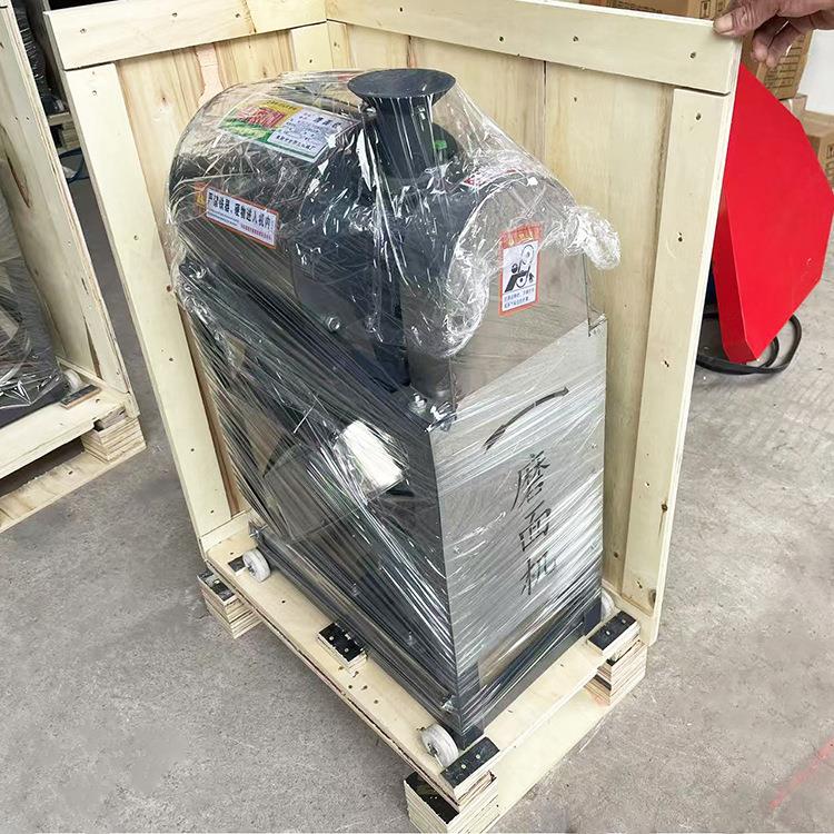打面机小型作坊电动玉米小麦磨面机278型锥形磨面机