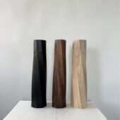 北欧简约现代风木质创意家居摆件客厅餐厅装 饰品批发花瓶