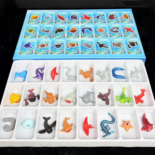 六一新品深海迷航模型洞洞乐吞海食陆24入海怪巨兽盲盒儿童节礼物