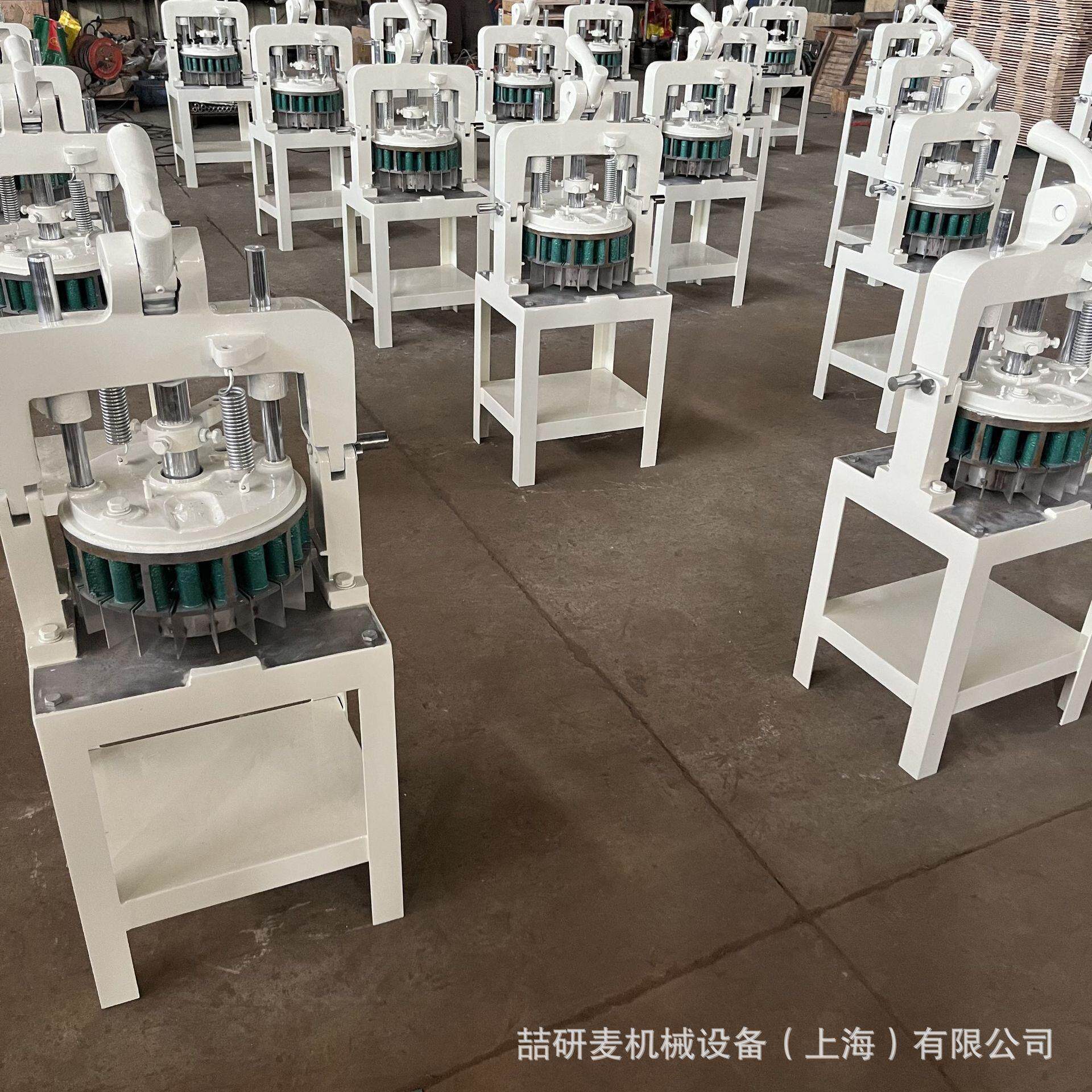 6粒面团分割机面团馅料面包胚手动分块机手压面包分块机