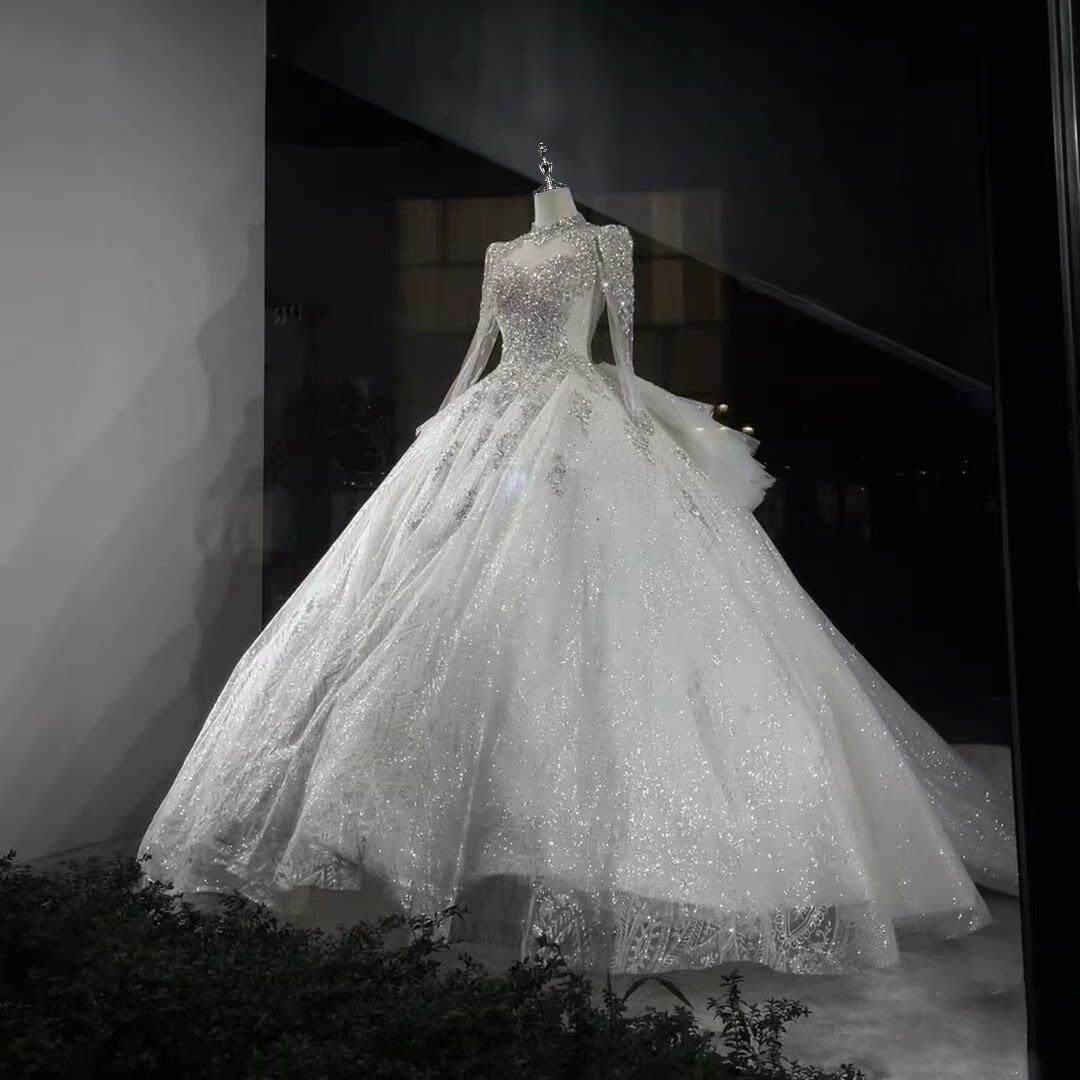 婚纱店专用模特道具女服装橱窗半身假人台人偶秀禾礼服展示架全身