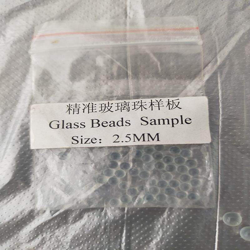 厂家直销喷砂磨料玻璃珠杂质少成圆率高优质玻璃微珠价格便宜