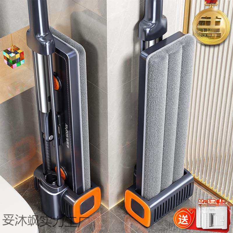 拖把2026年新款拖把家用一拖净免手洗平板拖布墩布懒人拖地神器