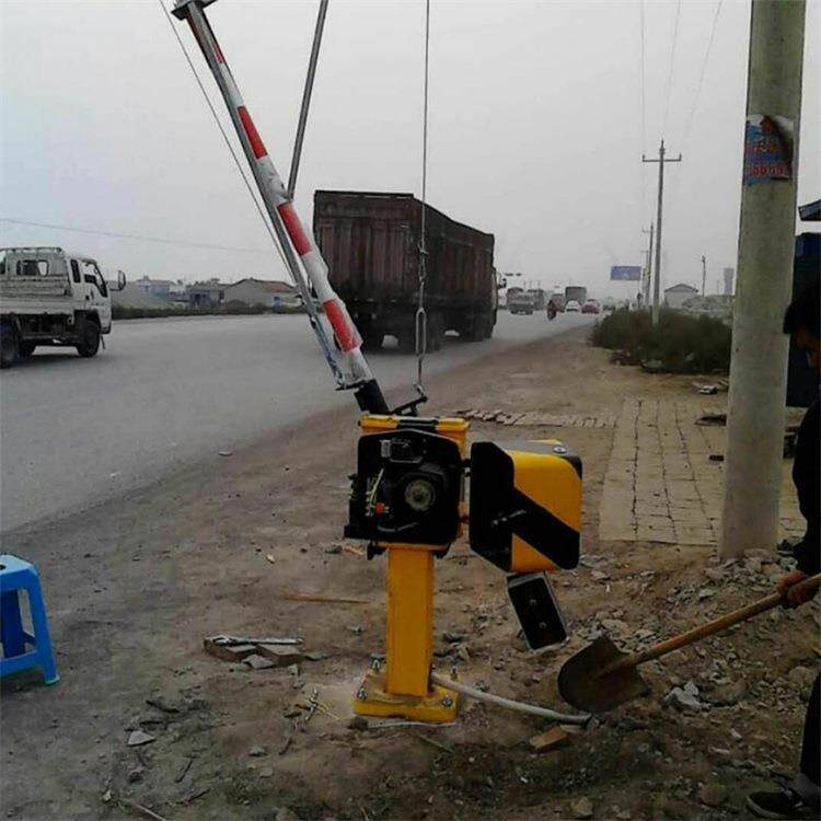 小型铁道口栏木机道路减速设备多功能电动栏木机机器厂家