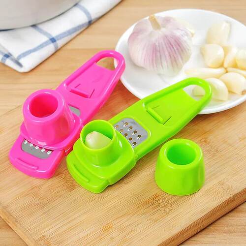 Multifunctional Manual Garlic Mincer and Press for Home Use,