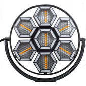 灯台灯复古六角演播室led灯舞帕夜总会酒吧氛围舞台七颗背景矩阵